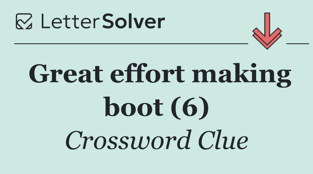 Great effort making boot (6)