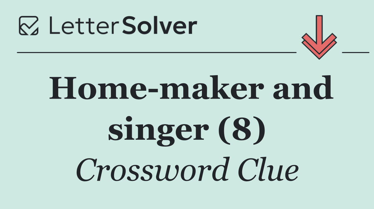 Home maker and singer (8)