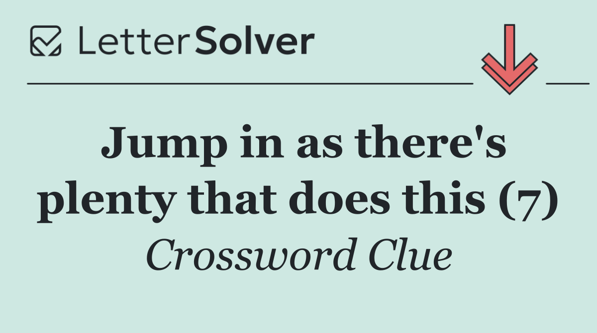 Jump in as there's plenty that does this (7)