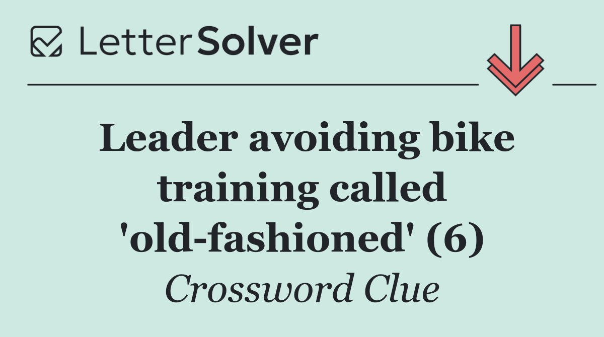 Leader avoiding bike training called 'old fashioned' (6)