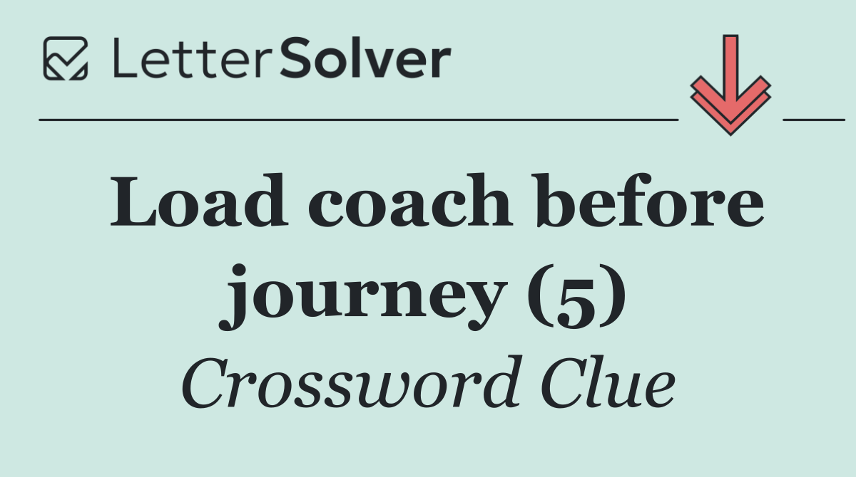 Load coach before journey (5)