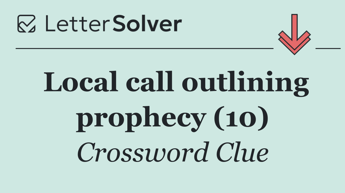 Local call outlining prophecy (10)