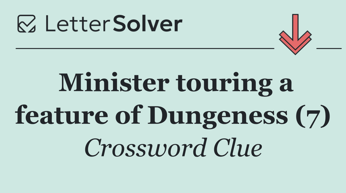 Minister touring a feature of Dungeness (7)
