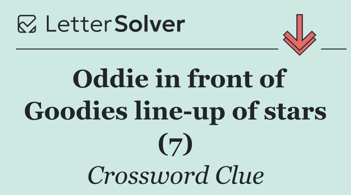 Oddie in front of Goodies line up of stars (7)