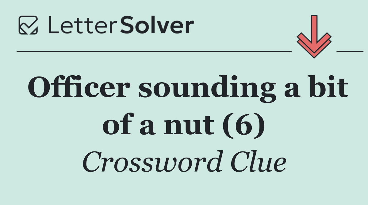 Officer sounding a bit of a nut (6)