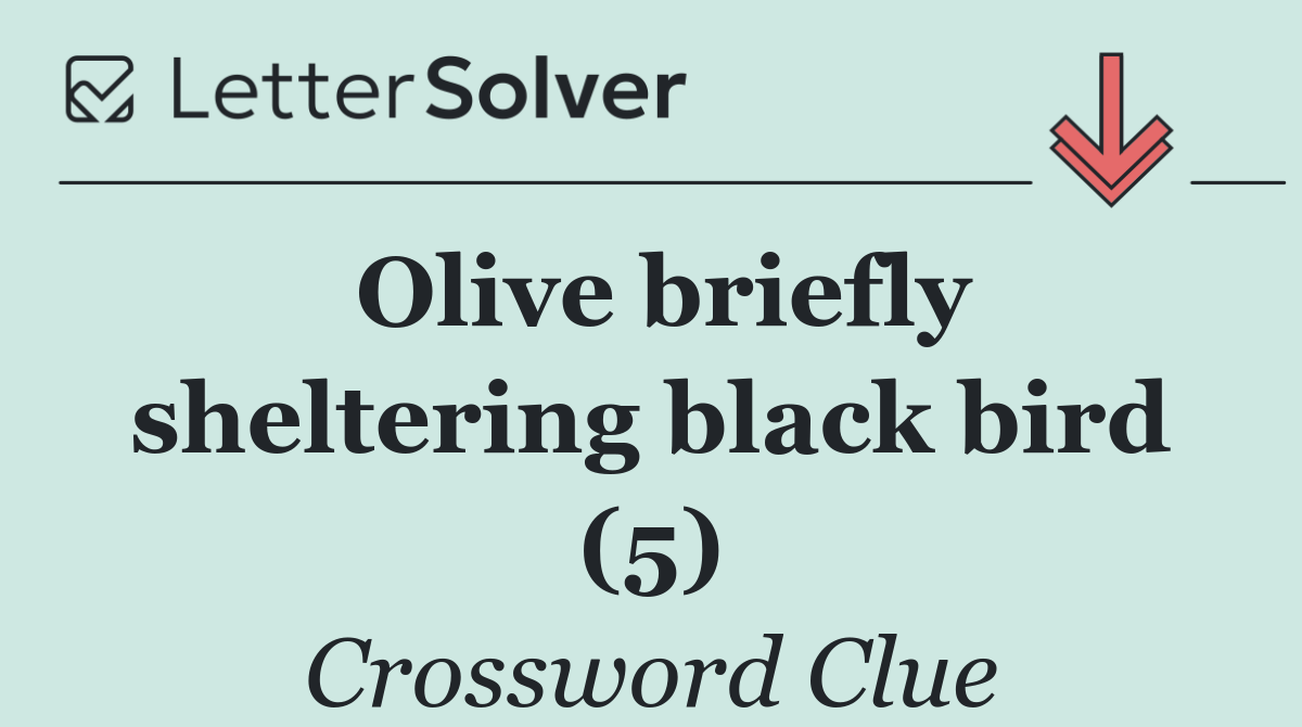 Olive briefly sheltering black bird (5)