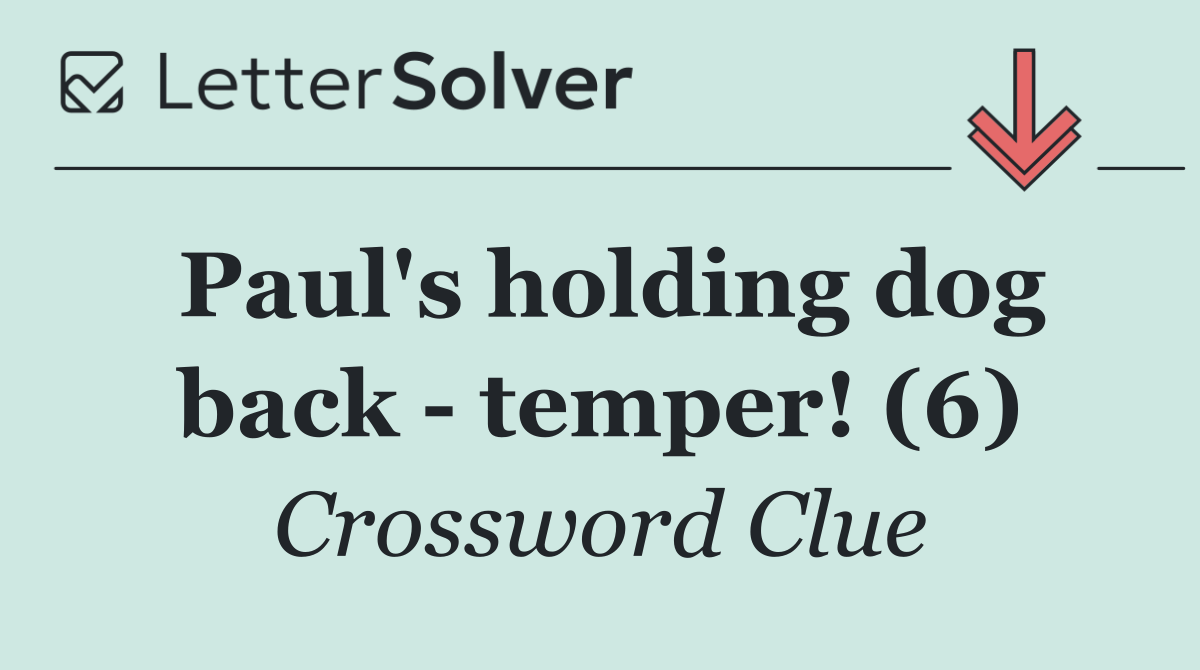 Paul's holding dog back   temper! (6)