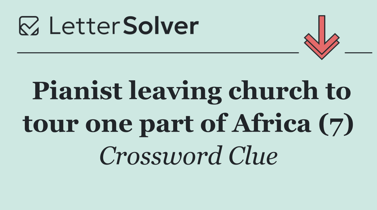 Pianist leaving church to tour one part of Africa (7)