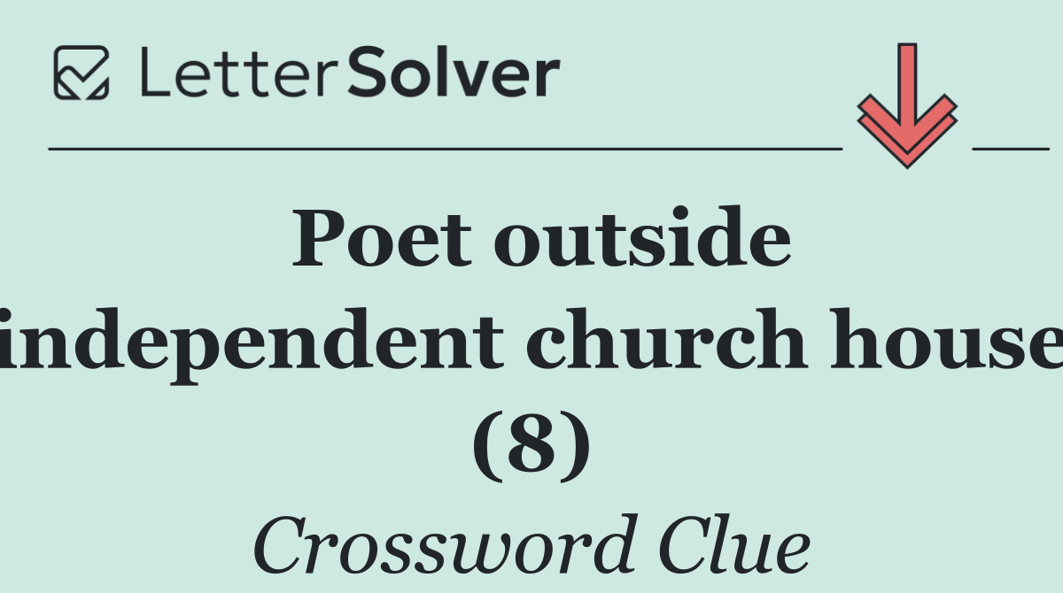 Poet outside independent church house (8)