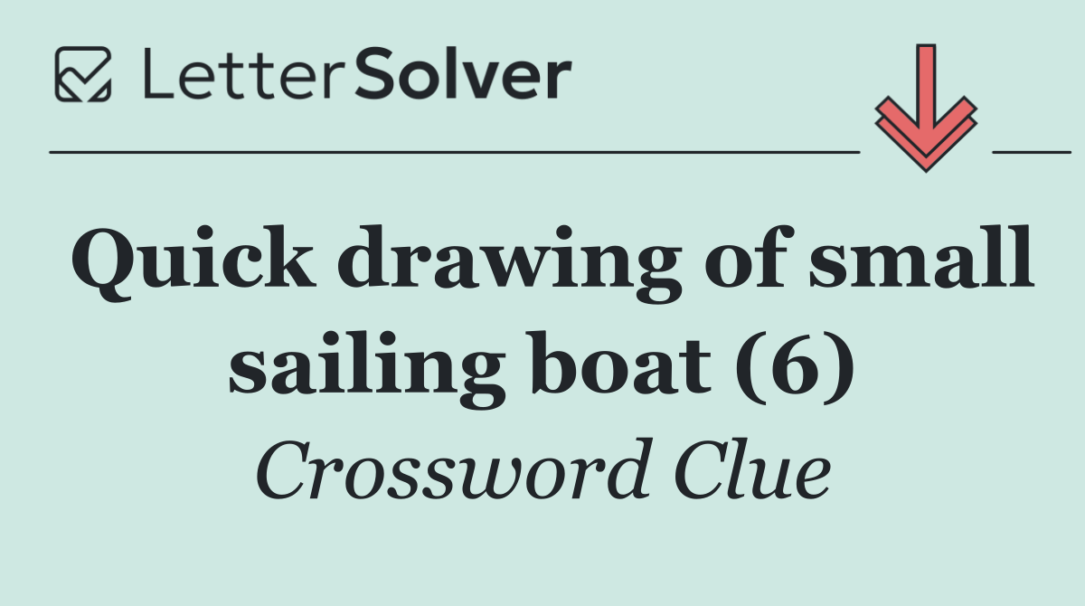 Quick drawing of small sailing boat (6)