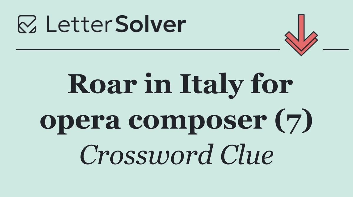 Roar in Italy for opera composer (7)