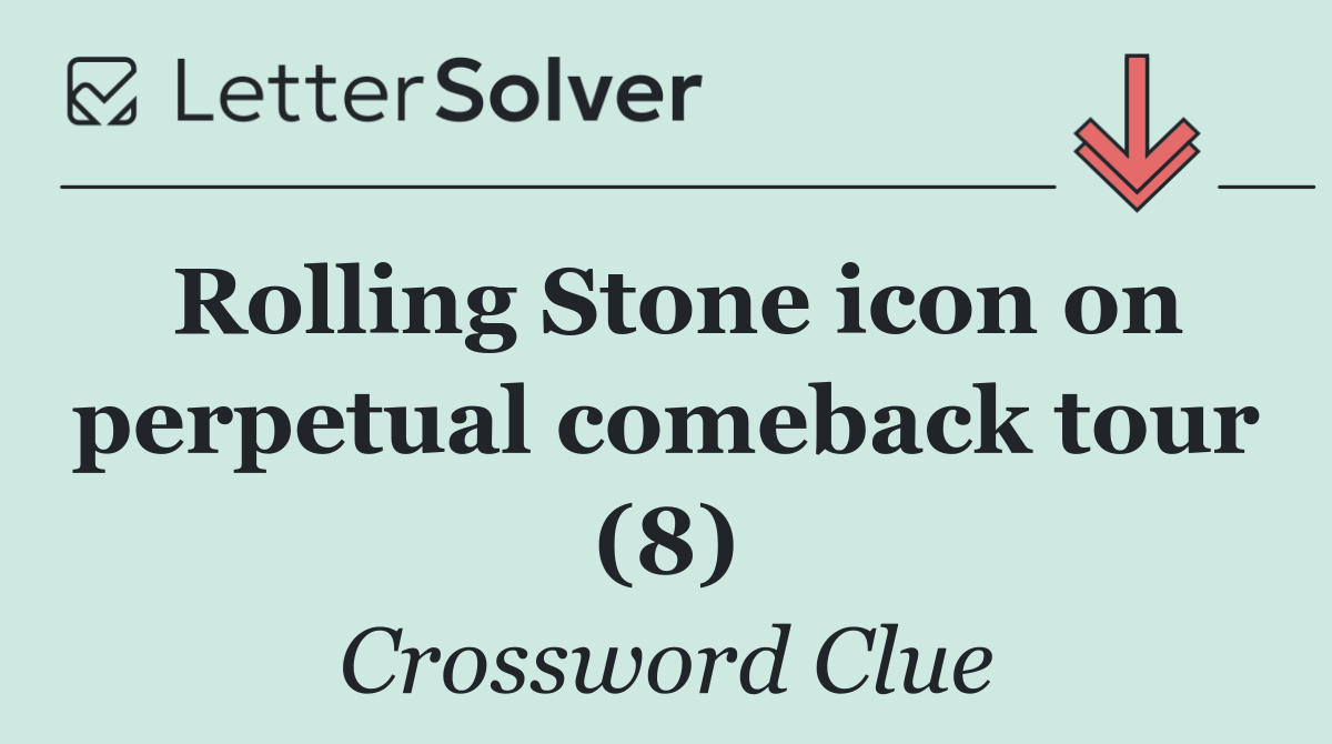 Rolling Stone icon on perpetual comeback tour (8)