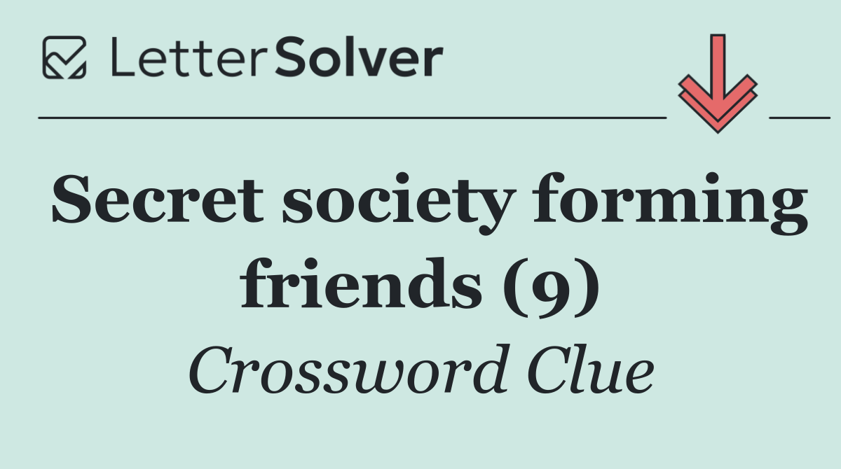 Secret society forming friends (9)