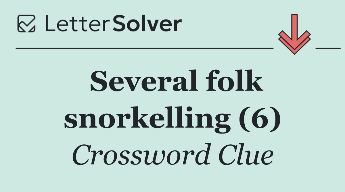 Several folk snorkelling (6)