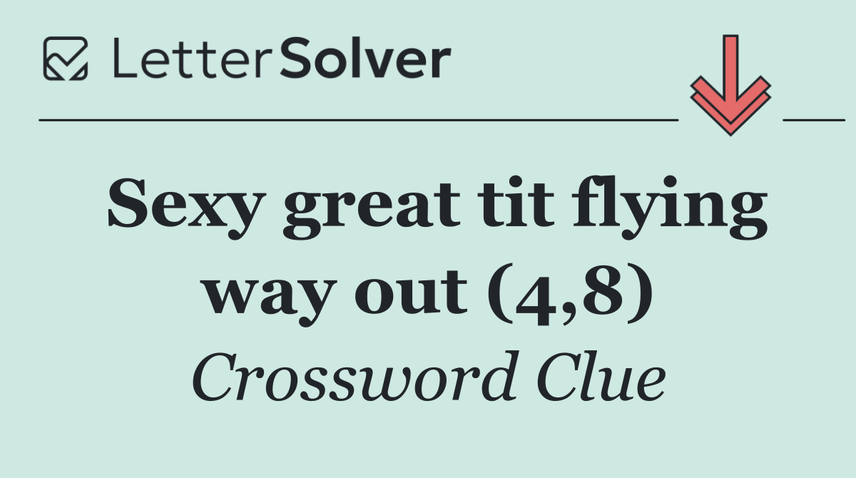 Sexy great tit flying way out (4,8)