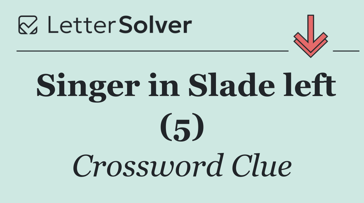 Singer in Slade left (5)