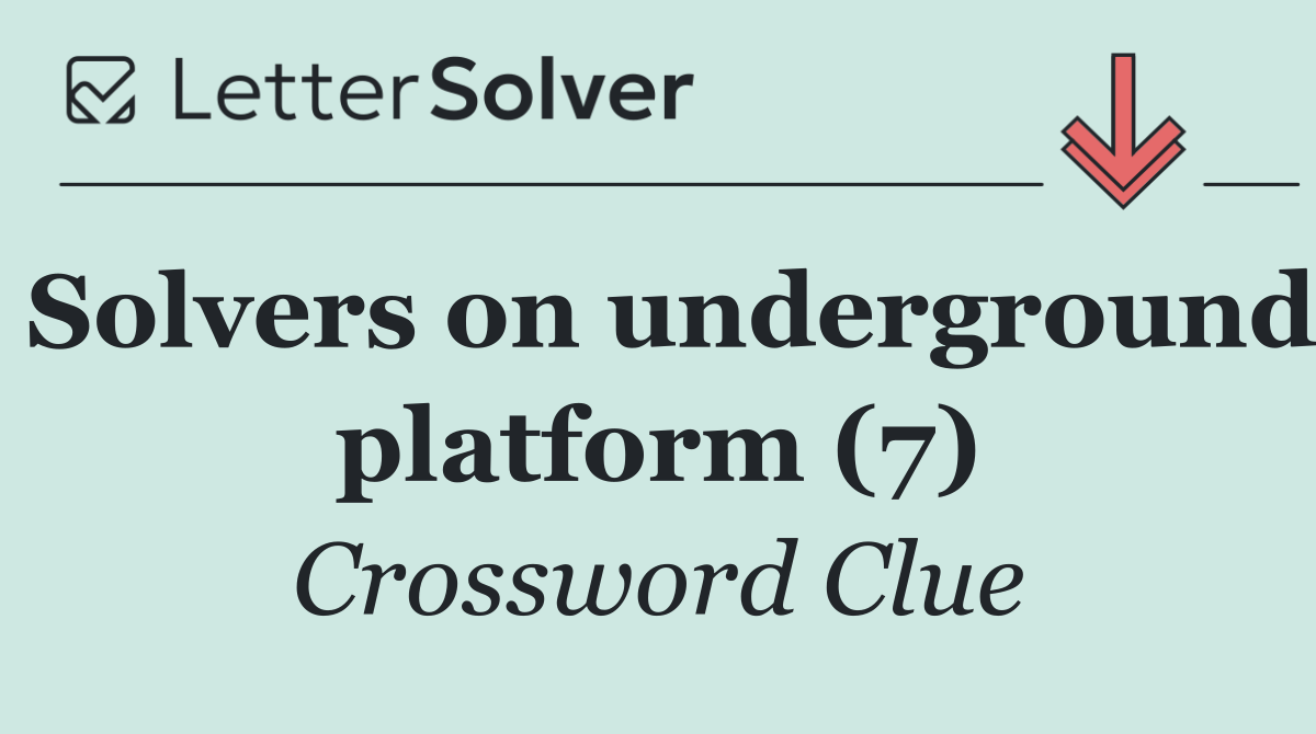 Solvers on underground platform (7)