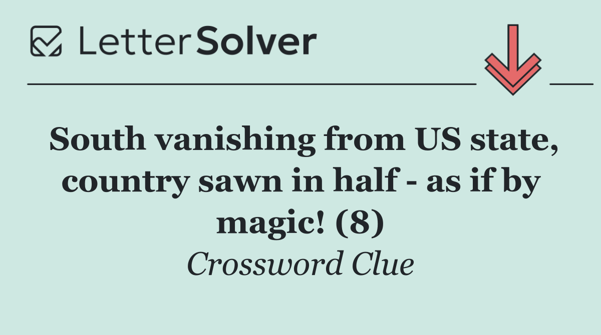 South vanishing from US state, country sawn in half   as if by magic! (8)