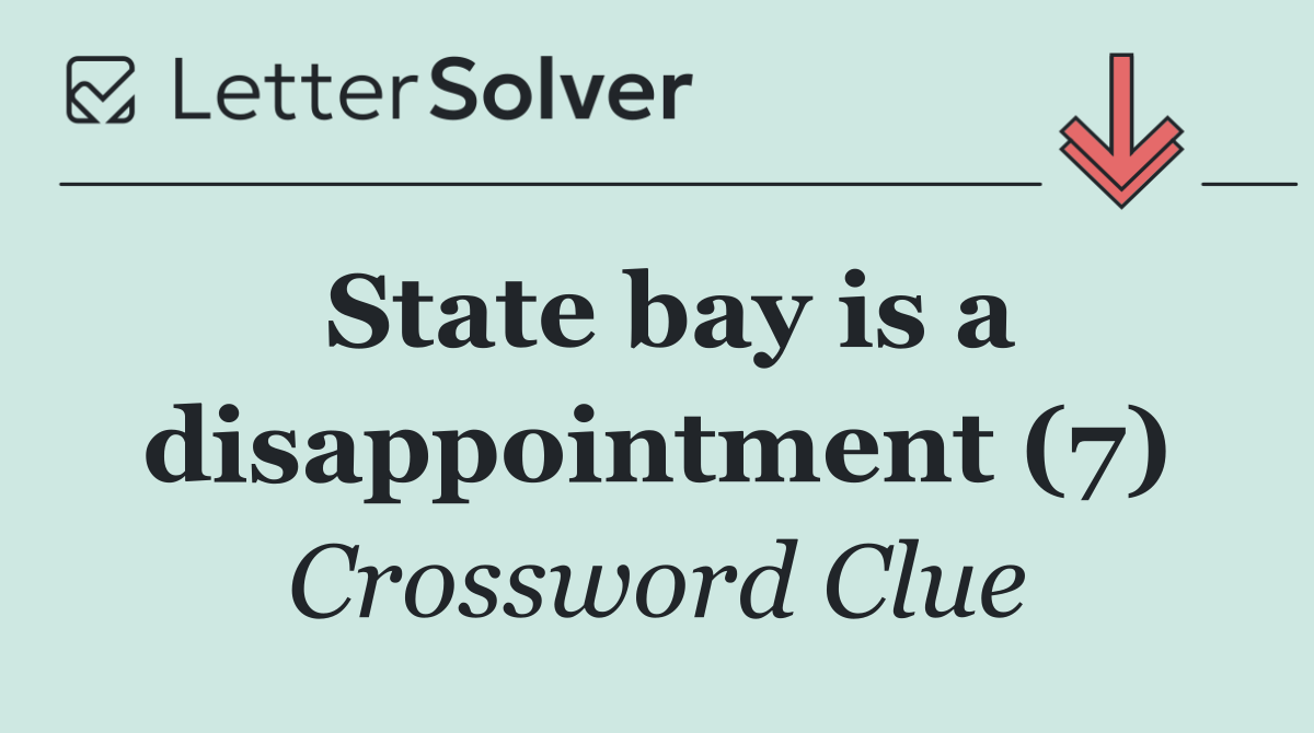 State bay is a disappointment (7)
