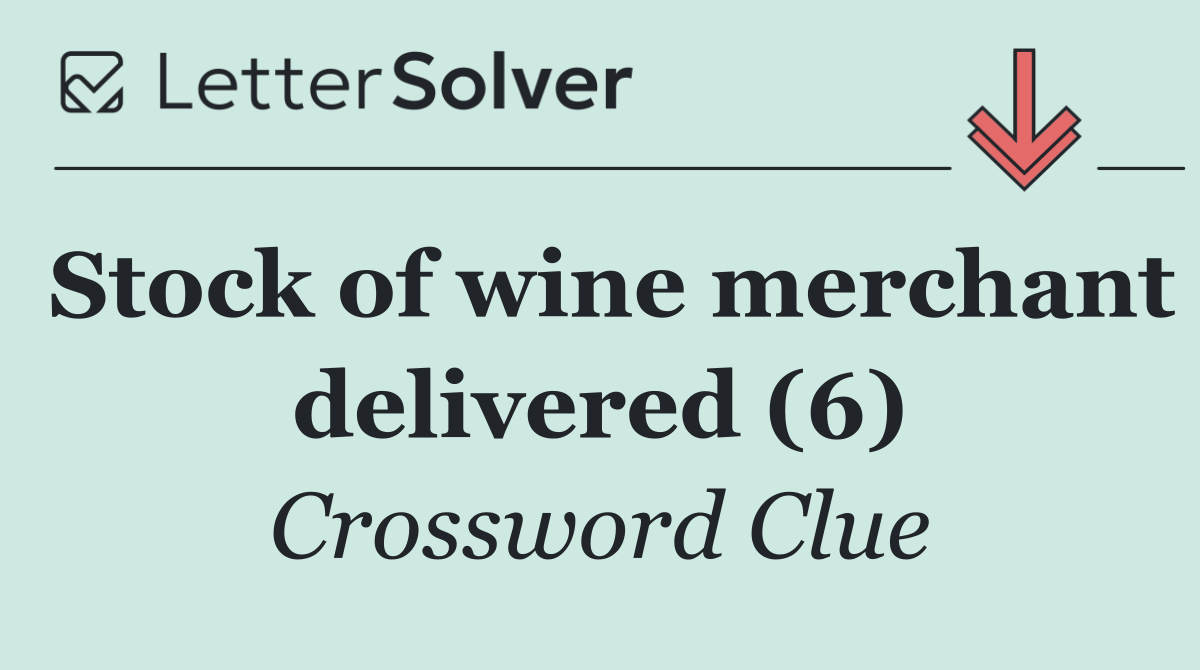 Stock of wine merchant delivered (6)