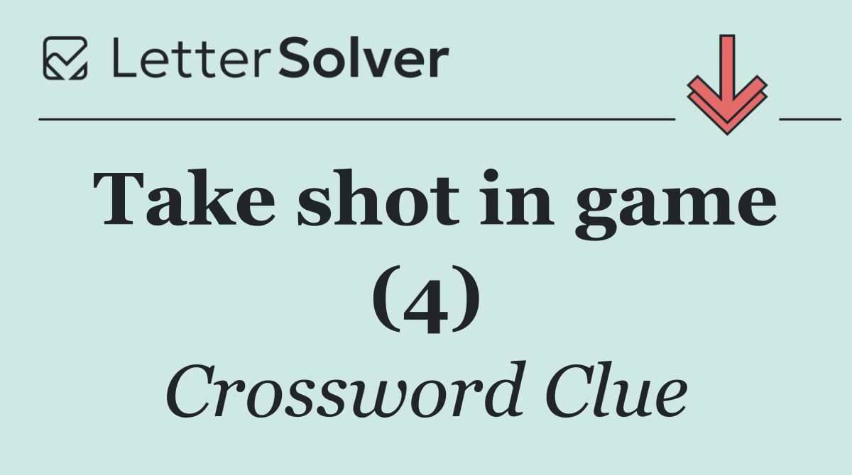 Take shot in game (4)