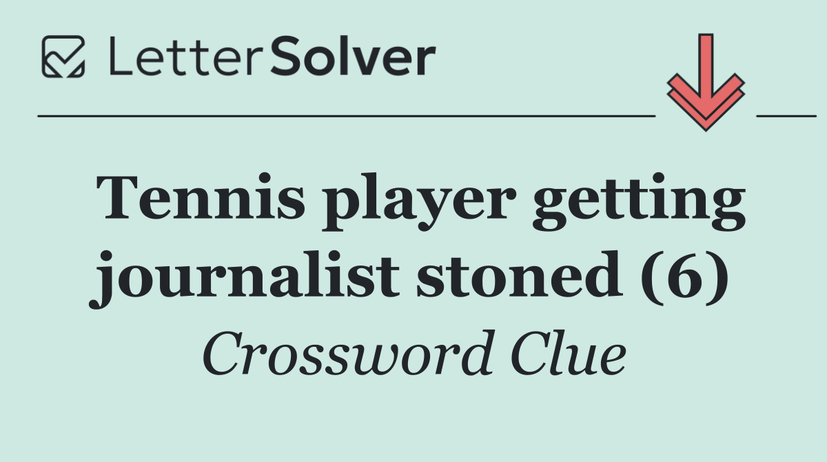 Tennis player getting journalist stoned (6)