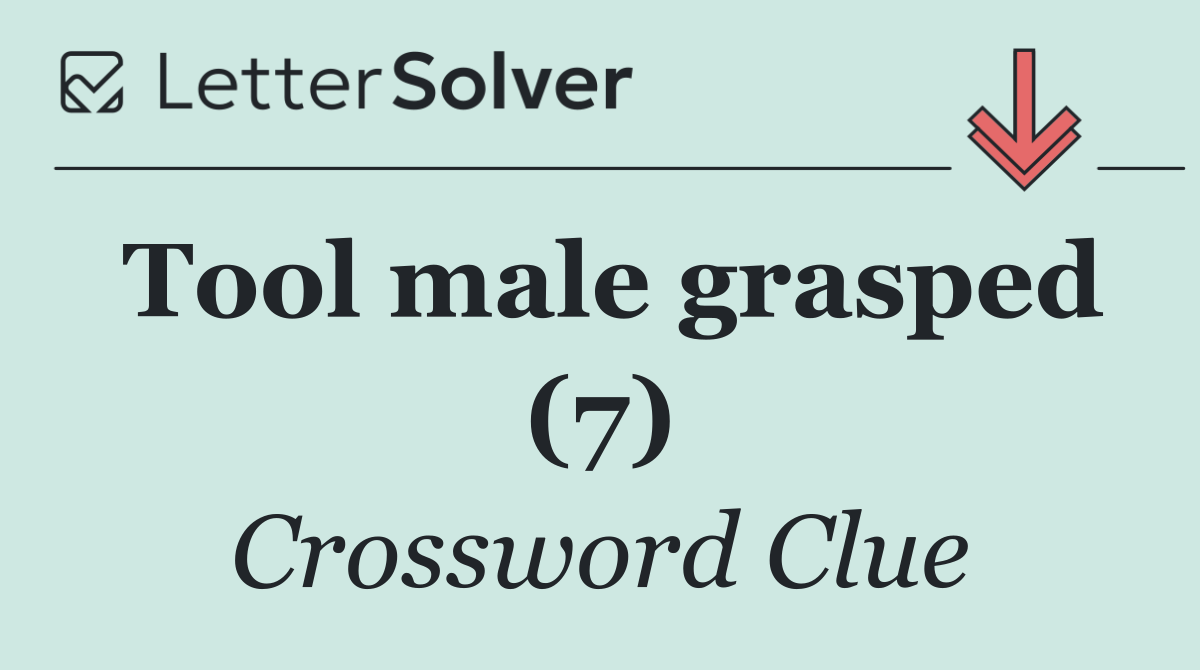 Tool male grasped (7)