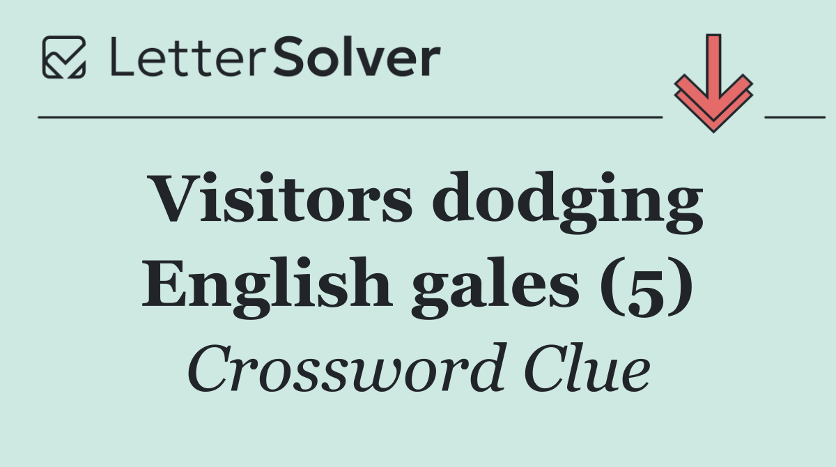 Visitors dodging English gales (5)