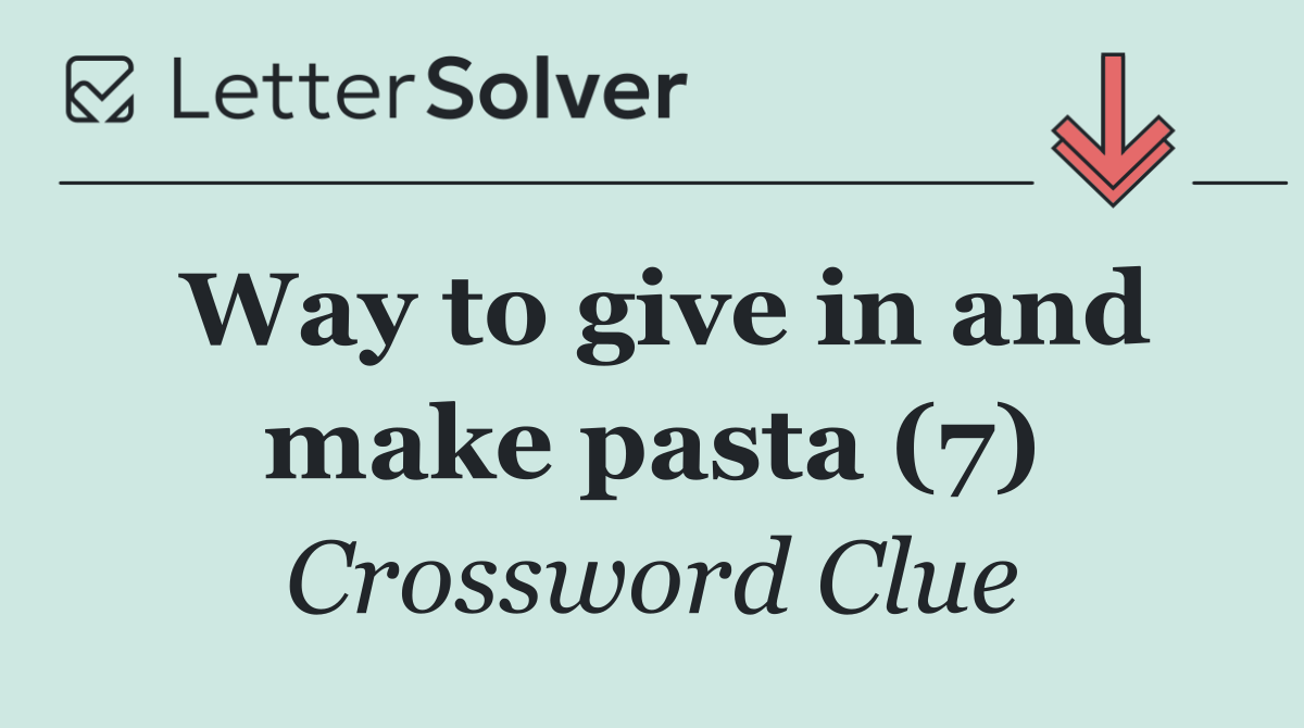 Way to give in and make pasta (7)