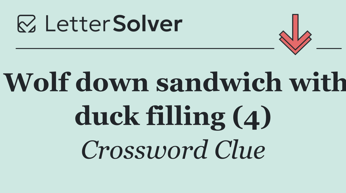 Wolf down sandwich with duck filling (4)