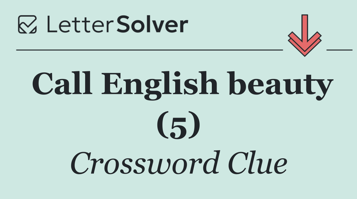 Call English beauty (5)
