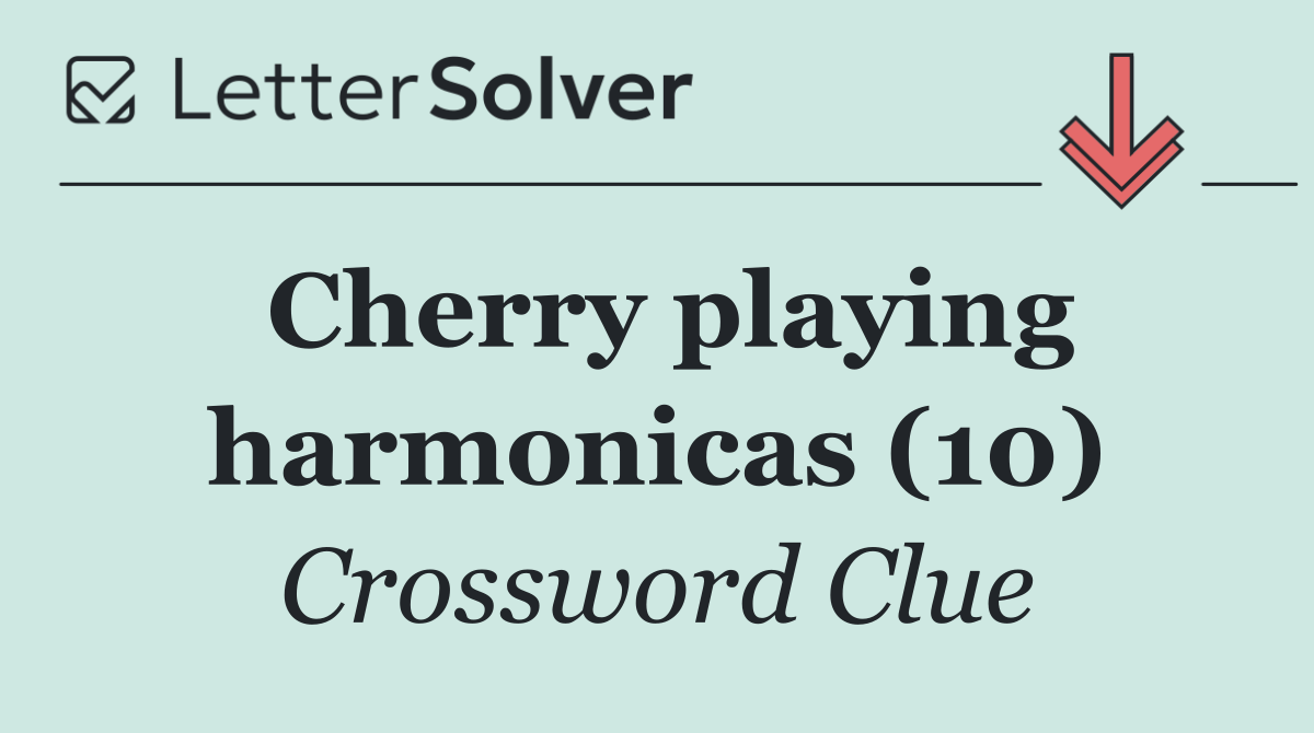 Cherry playing harmonicas (10)