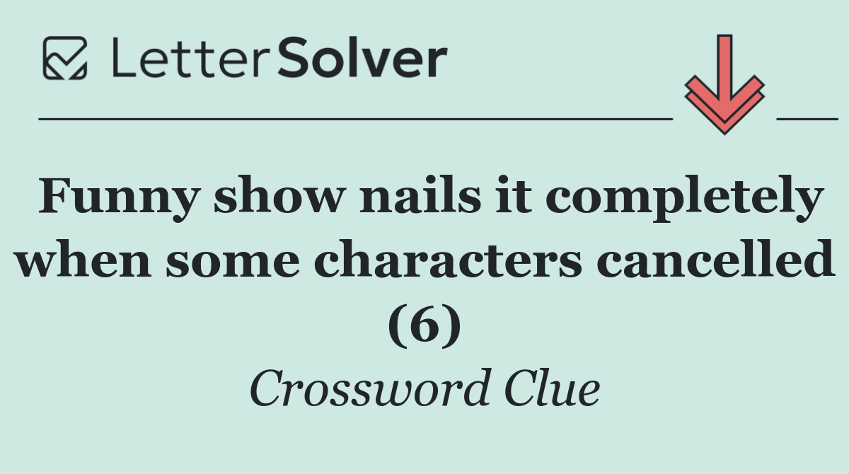 Funny show nails it completely when some characters cancelled (6)