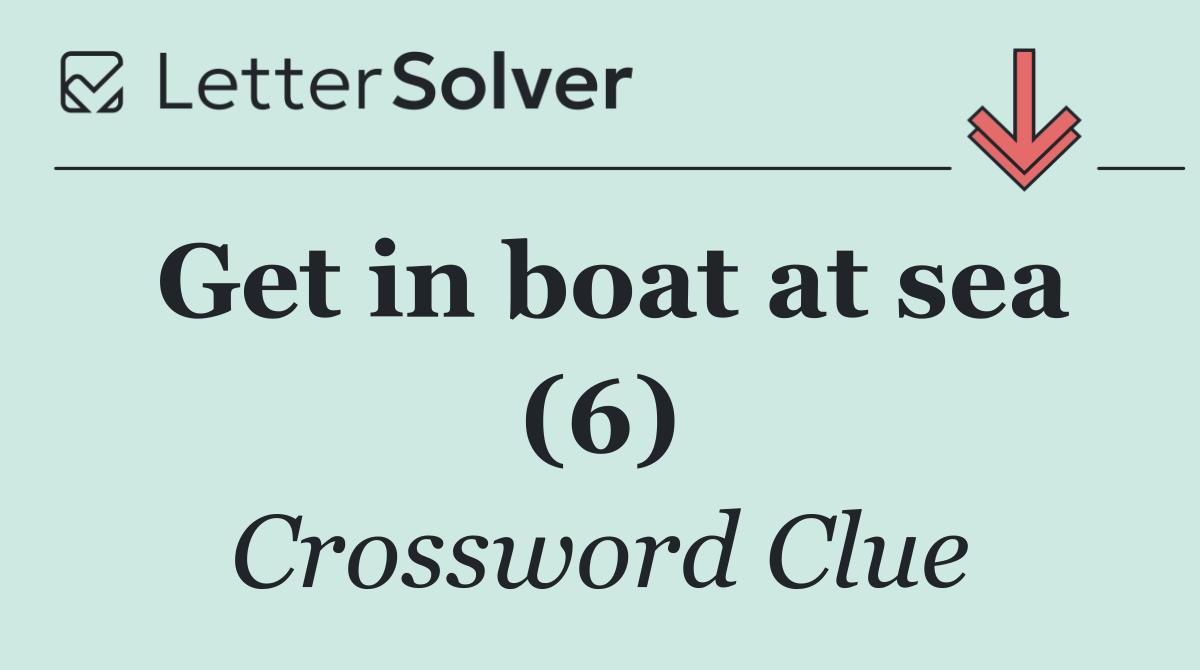 Get in boat at sea (6)