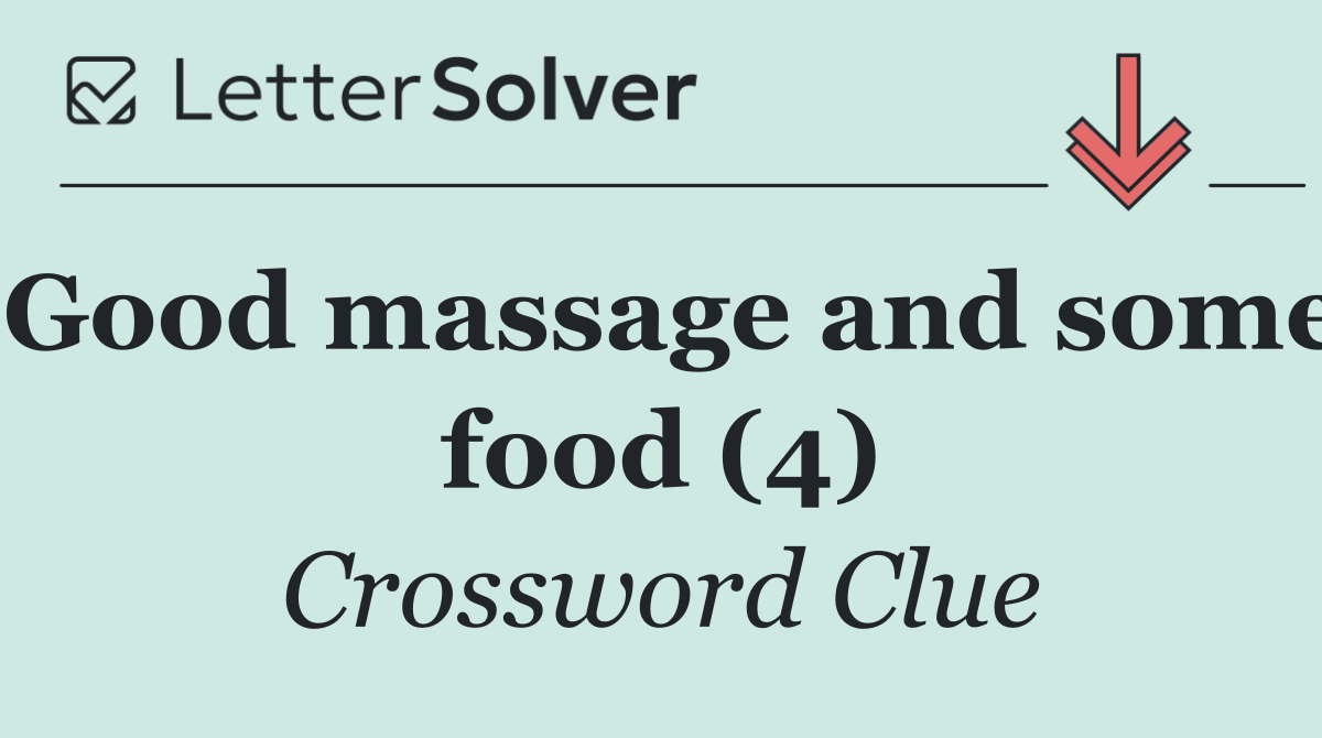 Good massage and some food (4)