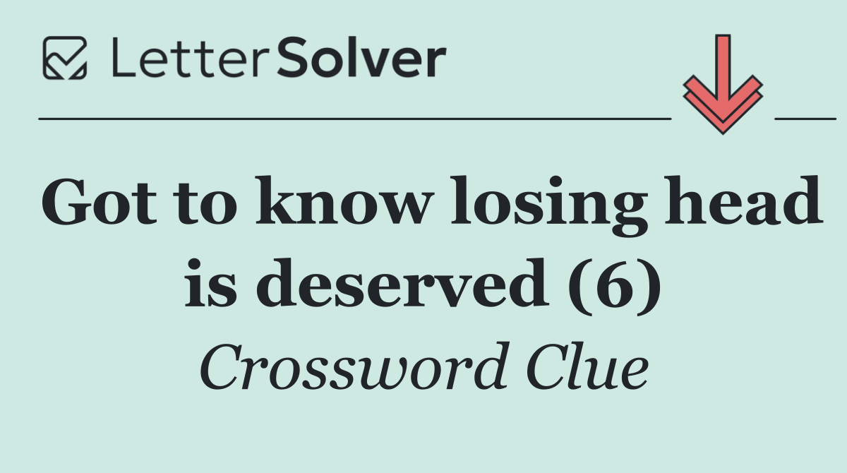 Got to know losing head is deserved (6)