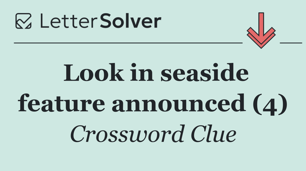 Look in seaside feature announced (4)