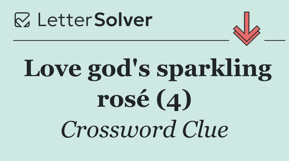 Love god's sparkling rosé (4)