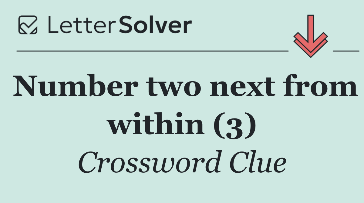 Number two next from within (3)