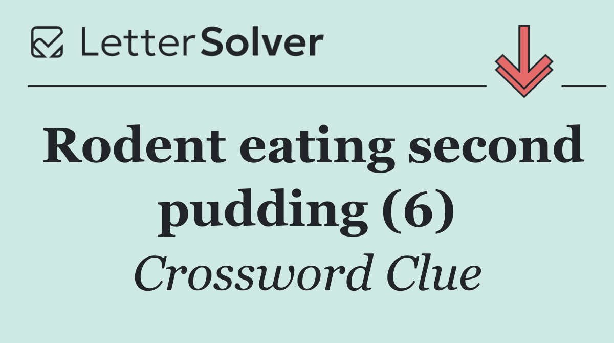 Rodent eating second pudding (6)