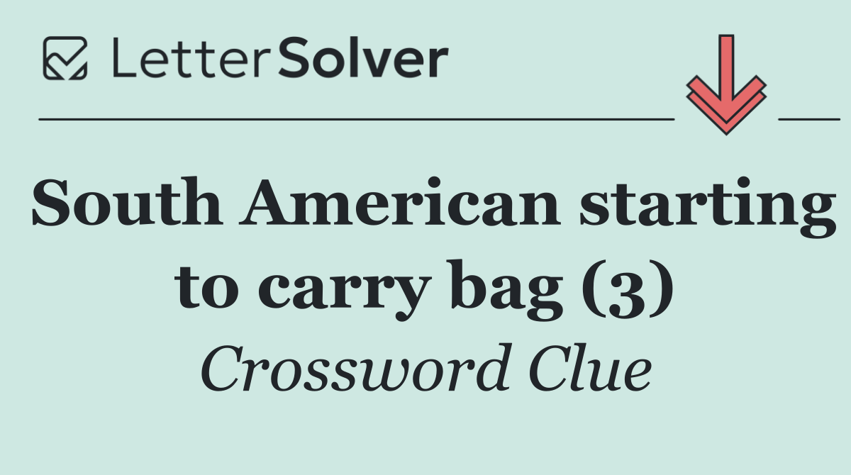 South American starting to carry bag (3)