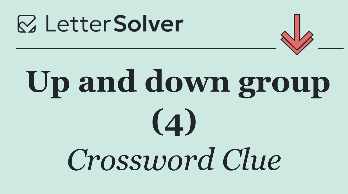 Up and down group (4)