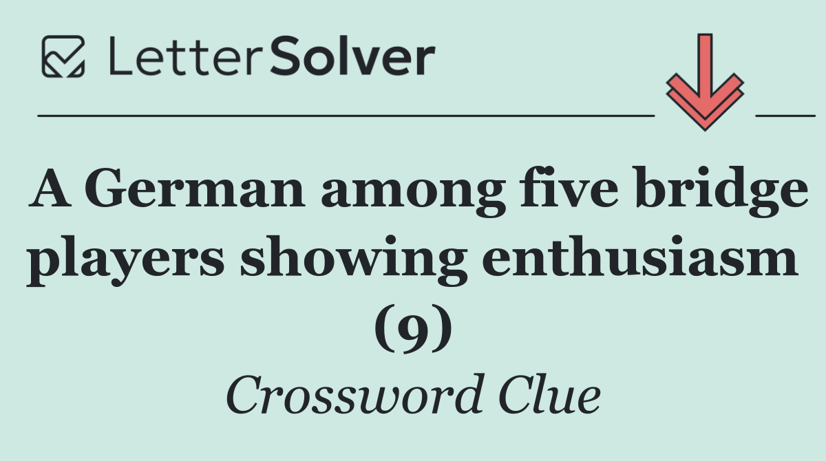 A German among five bridge players showing enthusiasm (9)