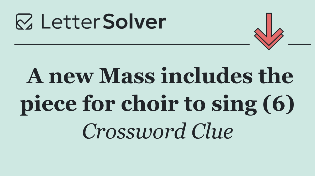 A new Mass includes the piece for choir to sing (6)