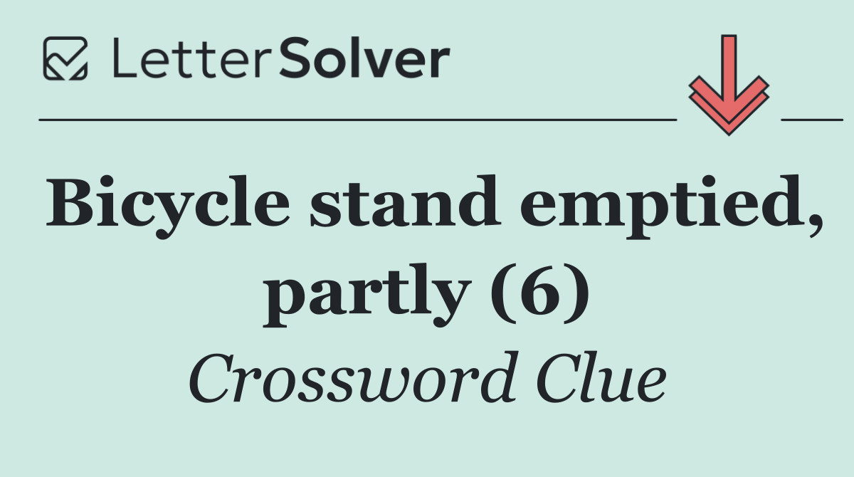 Bicycle stand emptied, partly (6)