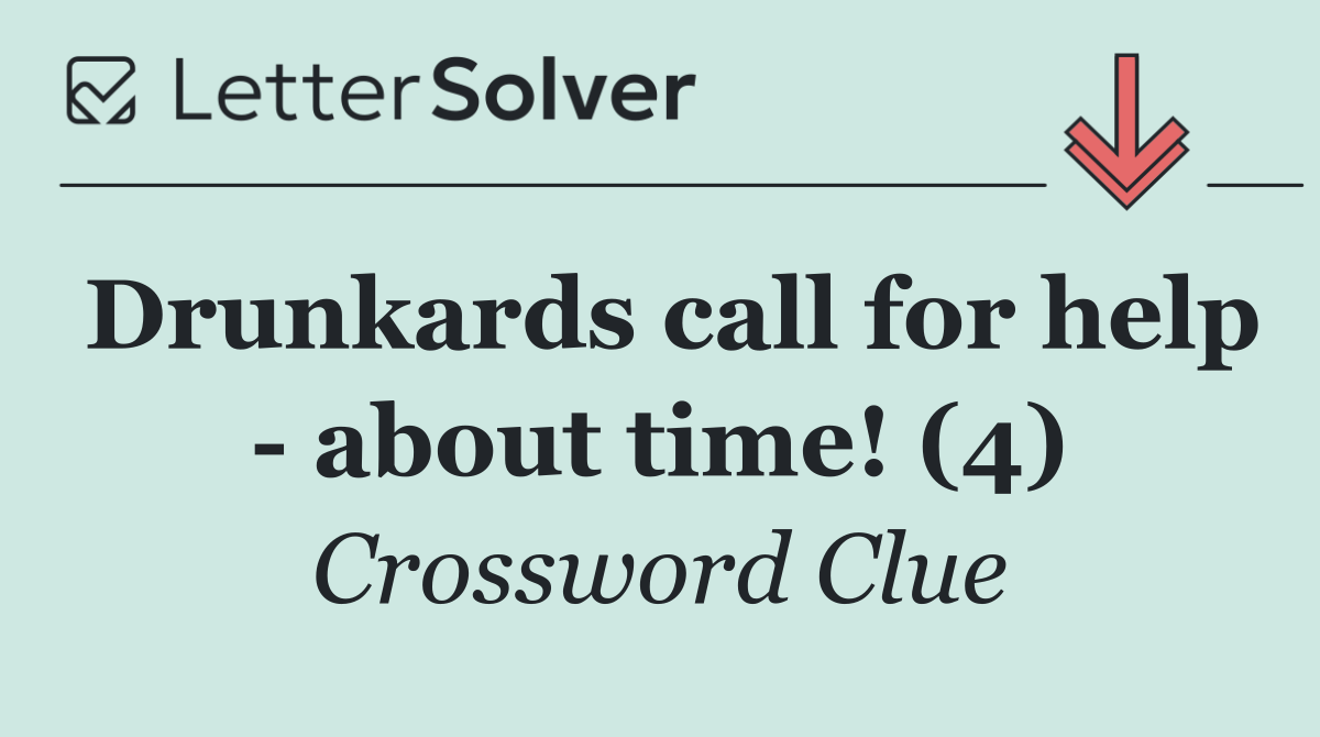 Drunkards call for help   about time! (4)
