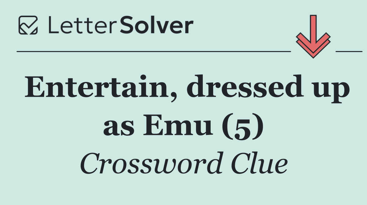 Entertain, dressed up as Emu (5)