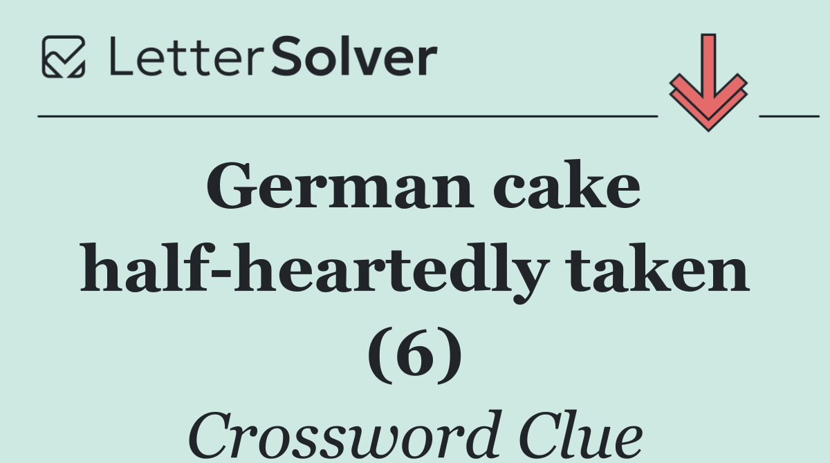 German cake half heartedly taken (6)