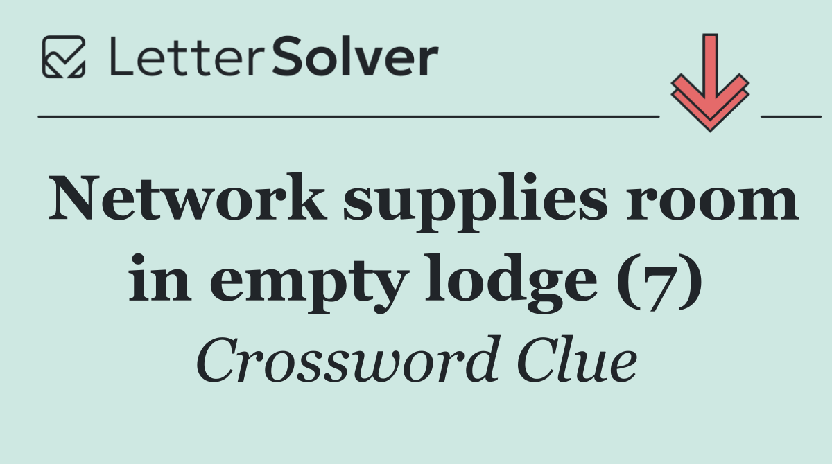 Network supplies room in empty lodge (7)