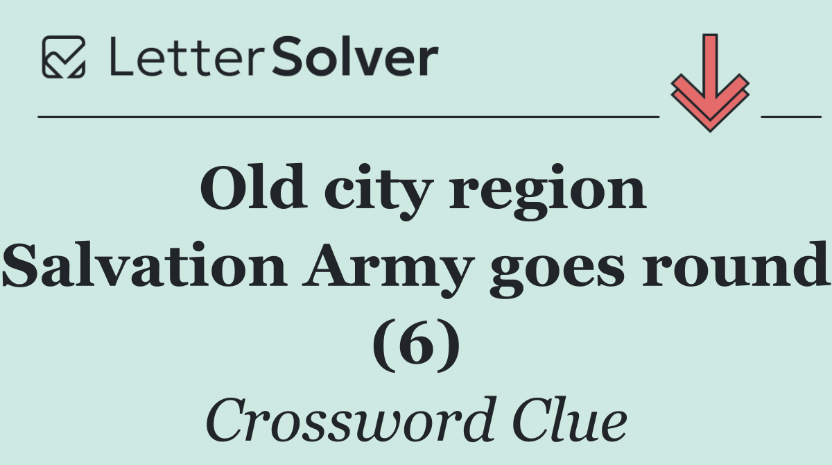 Old city region Salvation Army goes round (6)